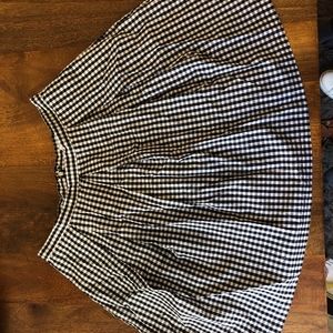 Forever 21 Gingham skirt